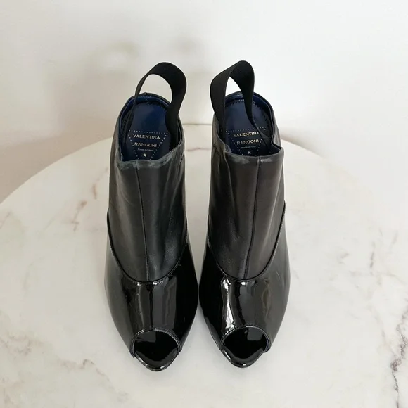 Valentina Rangoni Skate Peep Toe Platform Pump Size 6 - Picture 7 of 10